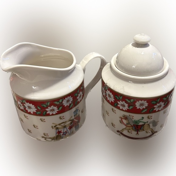 VTG Kobe Classic Traditions Charlton Hall Sugar Bowl & Creamer - Picture 2 of 5